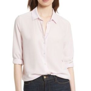 Equipment Essential Silk Blouse Pink Frost